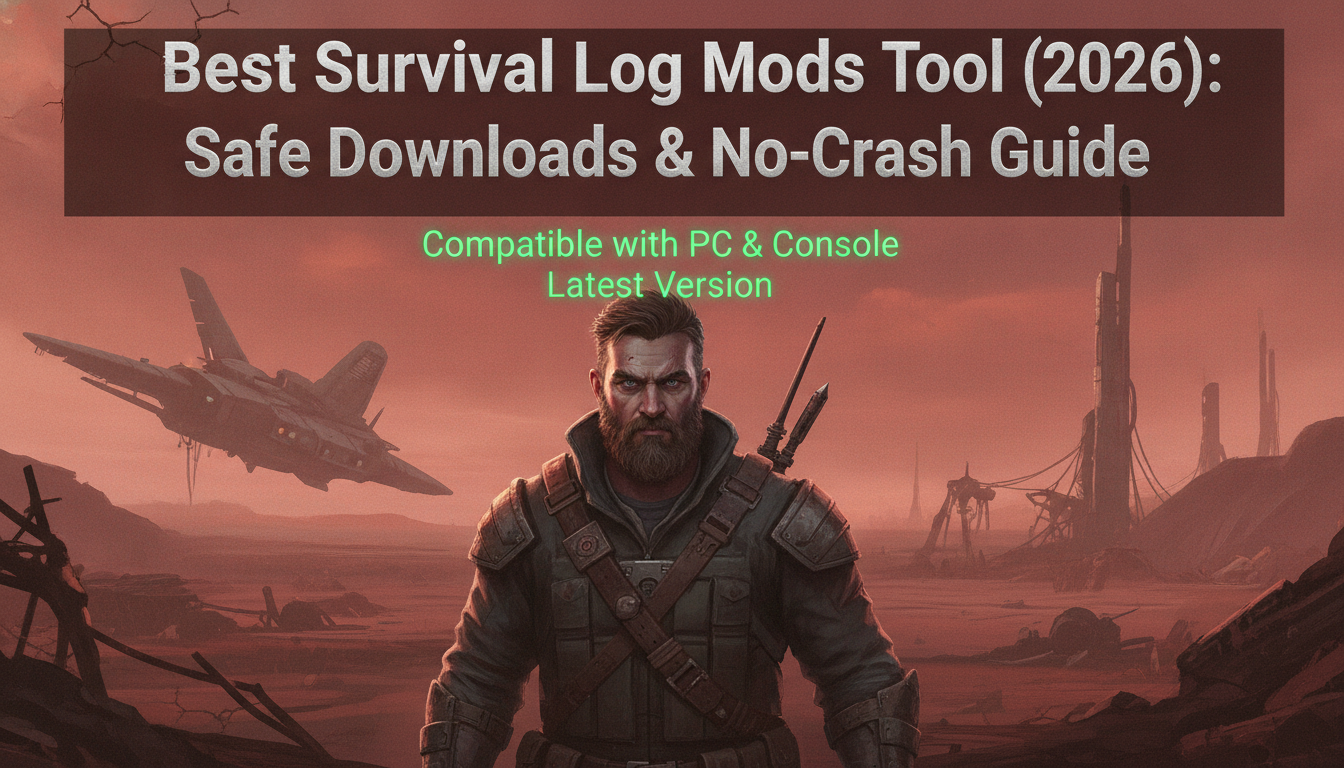 Best Survival Log Mods Tool (2026): Safe Downloads & No-Crash Guide