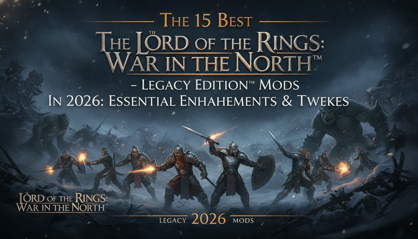 The 15 Best The Lord of the Rings: War in the North™ – Legacy Edition Mods in 2026: Essential Enhancements & Tweaks