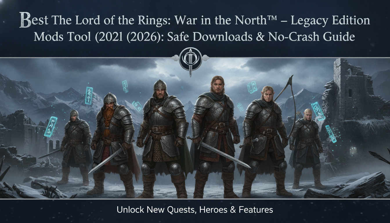 Best The Lord of the Rings: War in the North™ – Legacy Edition Mods Tool (2026): Safe Downloads & No-Crash Guide