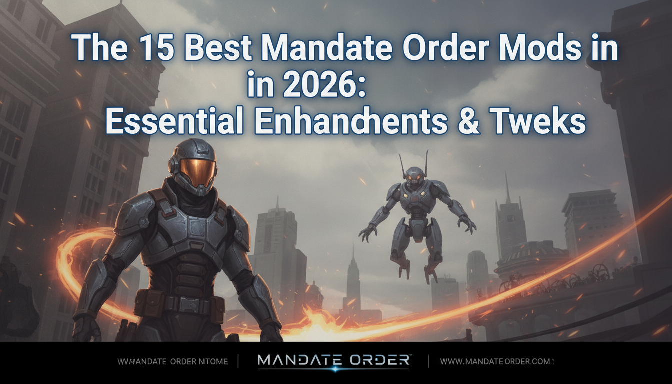 The 15 Best Mandate Order Mods in 2026: Essential Enhancements & Tweaks