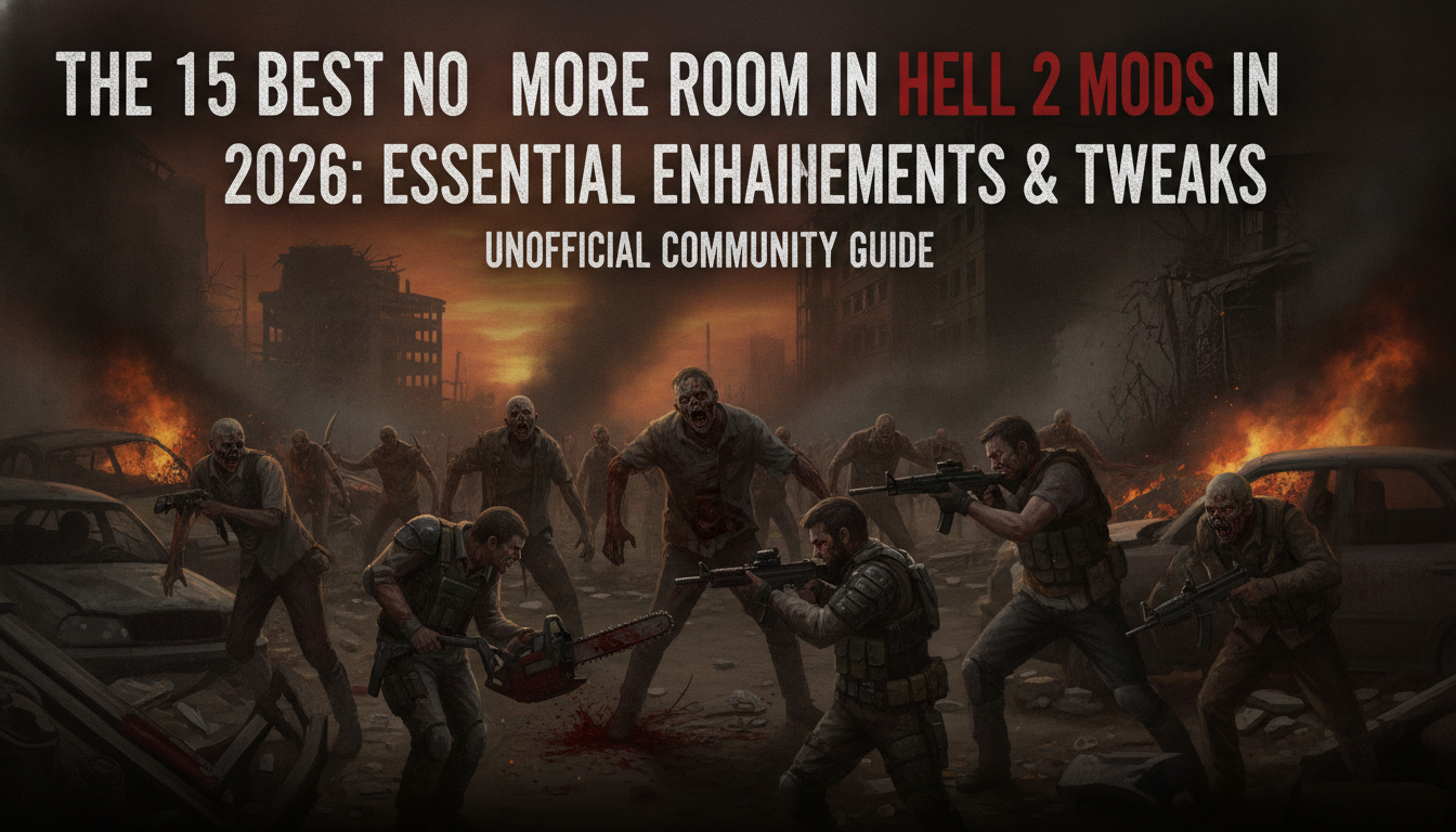 The 15 Best No More Room in Hell 2 Mods in 2026: Essential Enhancements & Tweaks