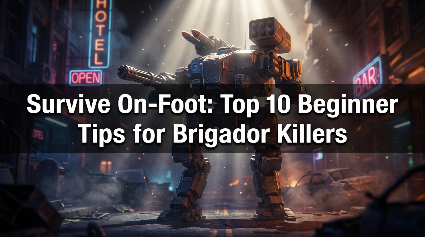 Survive On-Foot: Top 10 Beginner Tips for Brigador Killers