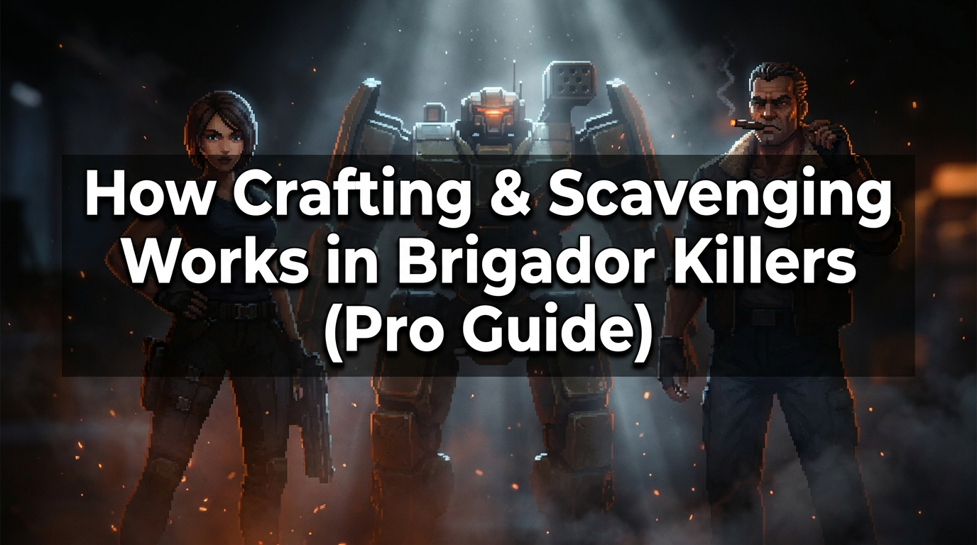 Mastering the Arsenal: How Crafting & Scavenging Works in Brigador Killers