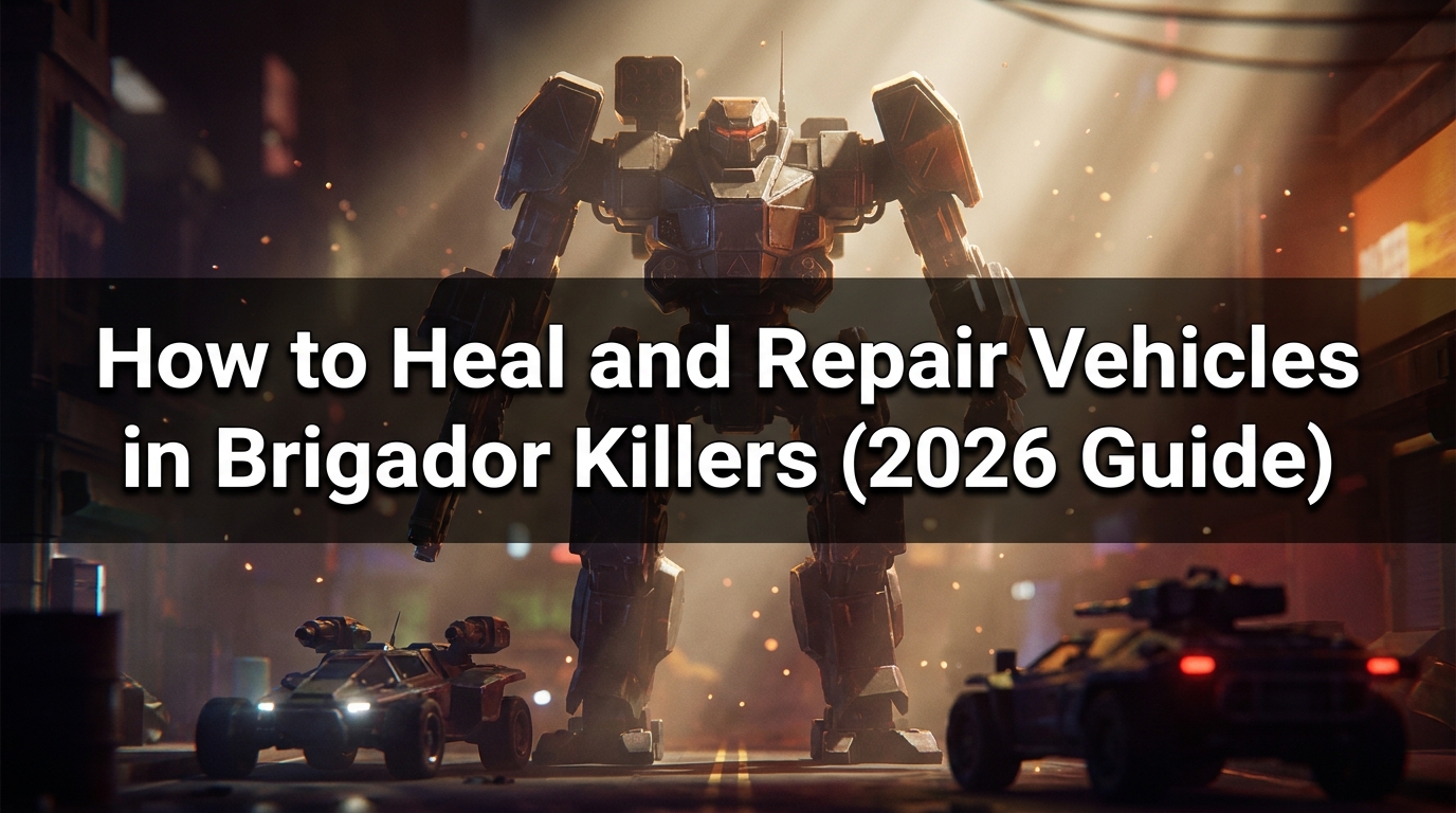 How to Heal and Repair Vehicles in Brigador Killers: The Ultimate Survival Guide