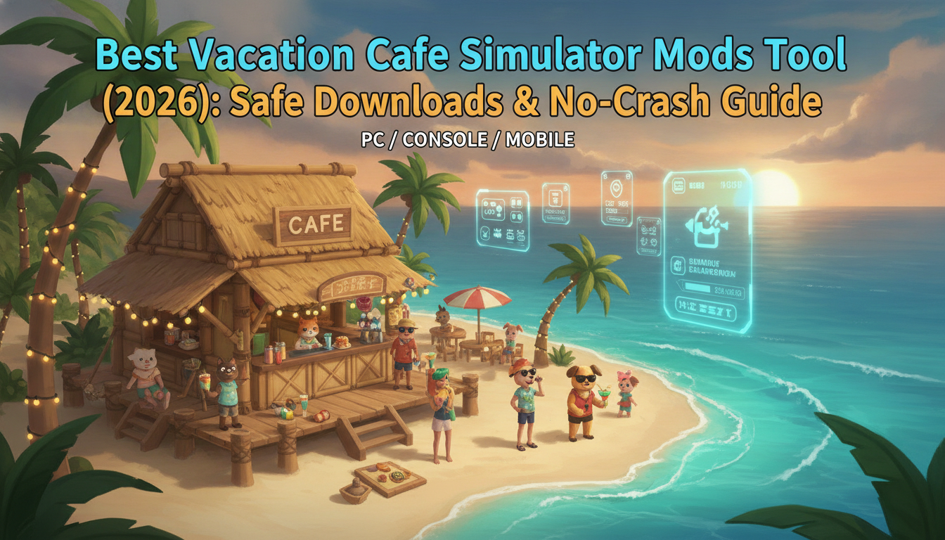 Best Vacation Cafe Simulator Mods Tool (2026): Safe Downloads & No-Crash Guide
