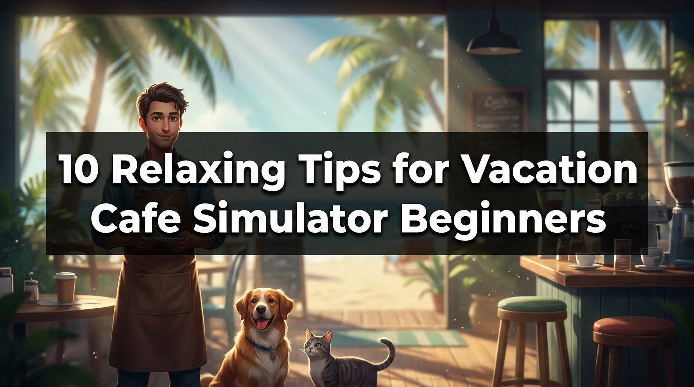 The Ultimate Guide: 10 Relaxing Tips for Vacation Cafe Simulator Beginners