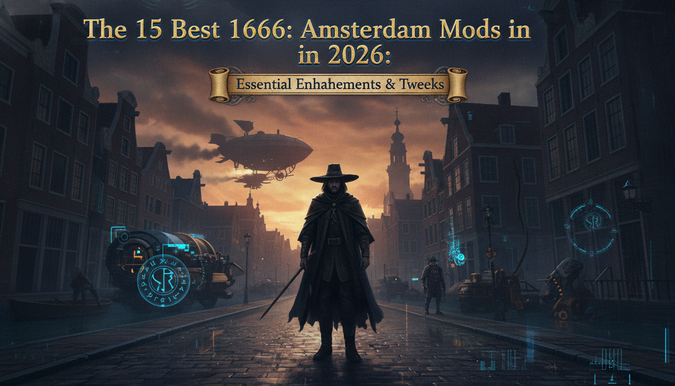 15 лучших модов для 1666: Amsterdam в 2026 году: незаменимые улучшения и твики