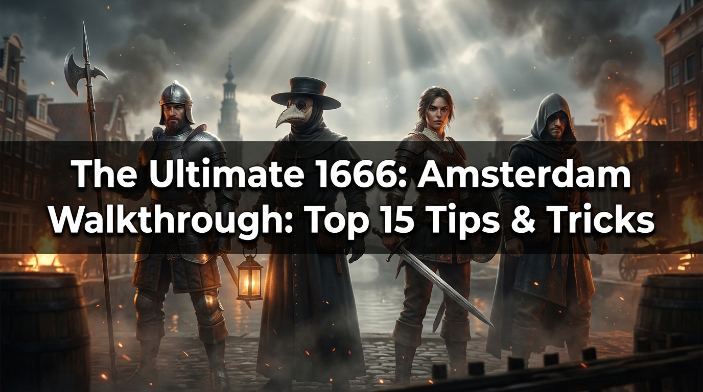 The Ultimate Guide: Top 15 Tips and Tricks for 1666: Amsterdam Walkthrough