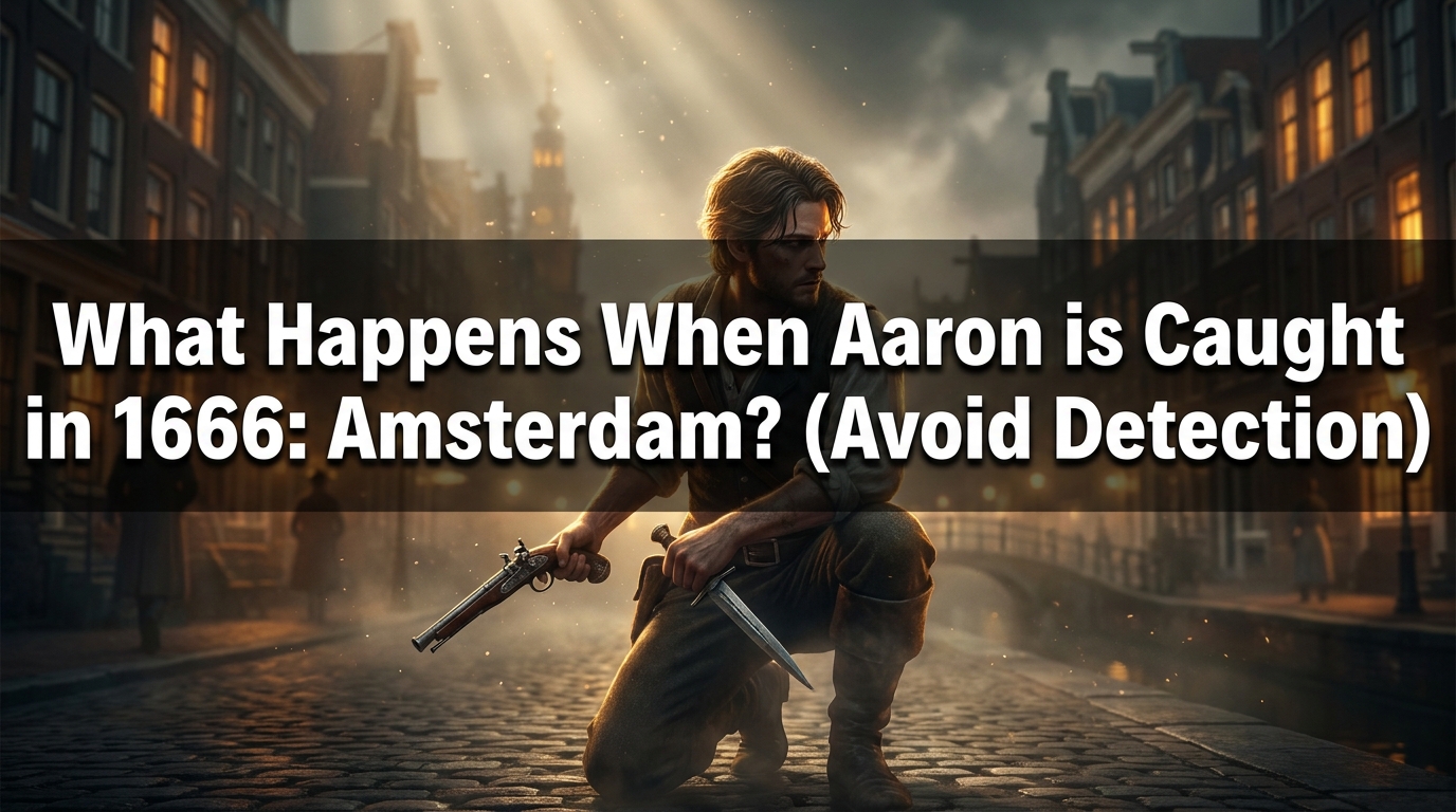 What Happens When Aaron is Caught in 1666: Amsterdam? (Avoid Detection)