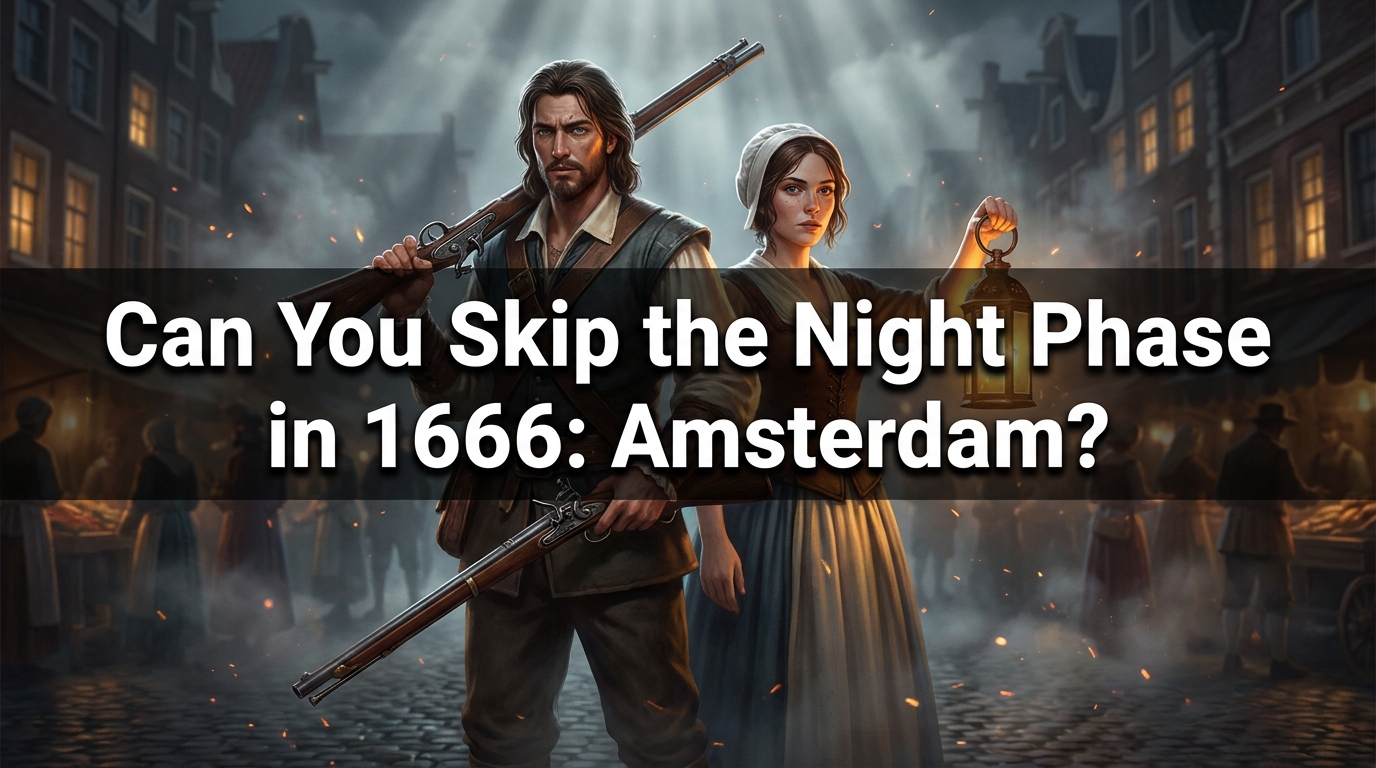 Can You Skip the Night Phase in 1666: Amsterdam?