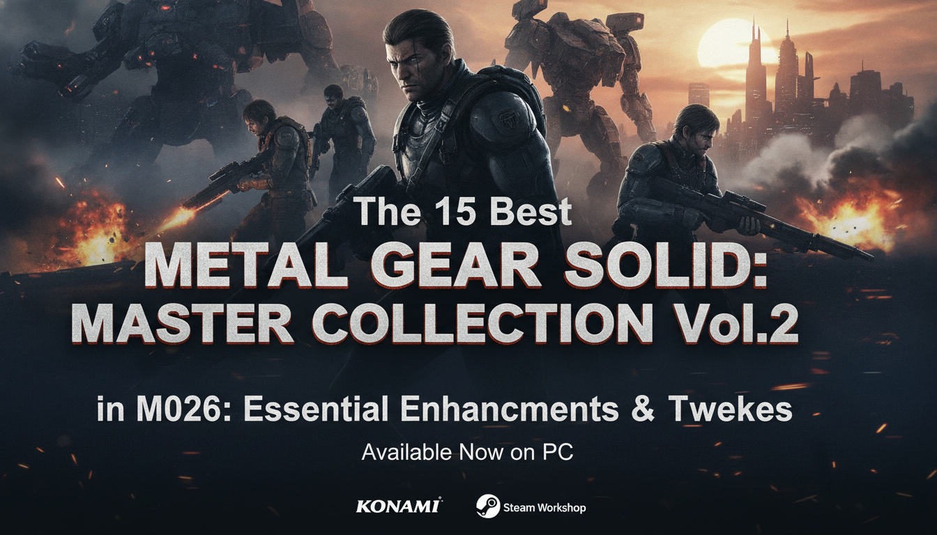 The 15 Best METAL GEAR SOLID: MASTER COLLECTION Vol.2 Mods in 2026: Essential Enhancements & Tweaks