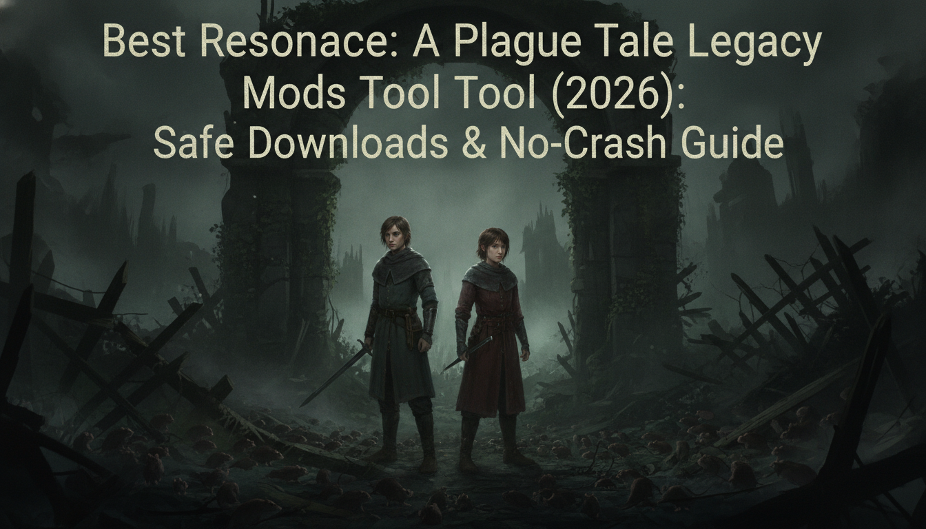 Best Resonance: A Plague Tale Legacy Mods Tool (2026): Safe Downloads & No-Crash Guide