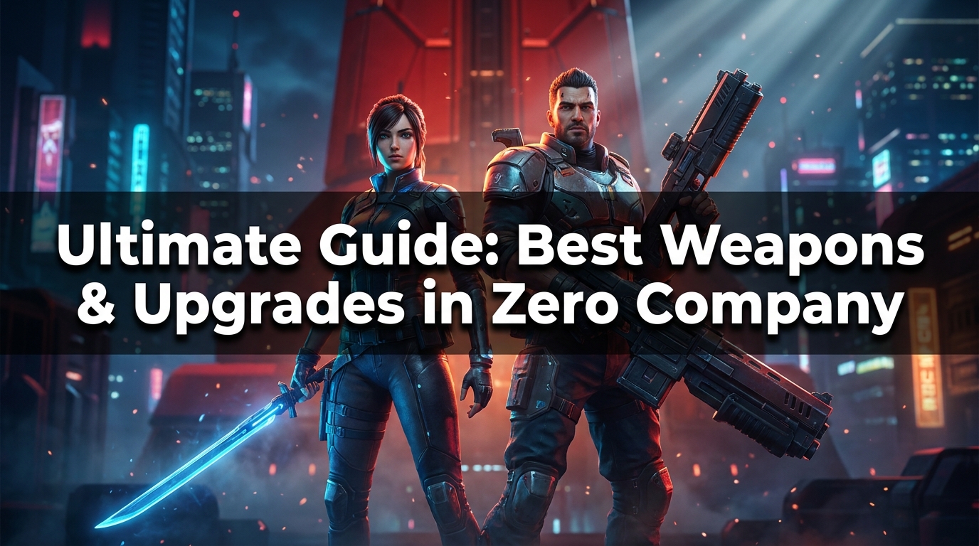 The Ultimate Guide to the Best Weapons & Upgrades in Zero Company (And How to Get Them)