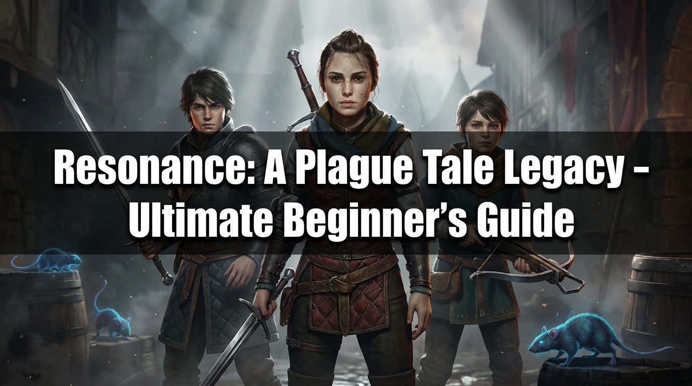 Resonance: A Plague Tale Legacy – The Ultimate Beginner’s Guide