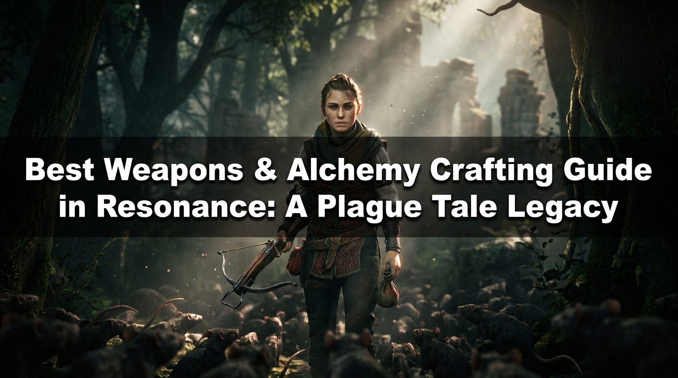 Best Weapons & Alchemy Crafting Guide in Resonance: A Plague Tale Legacy