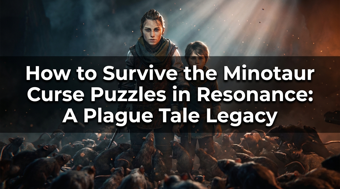 How to Survive the Minotaur Curse Puzzles in Resonance: A Plague Tale Legacy