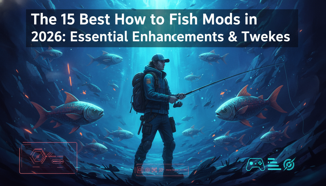 2026 年 15 款最佳《How to Fish》模組：必備強化與調整