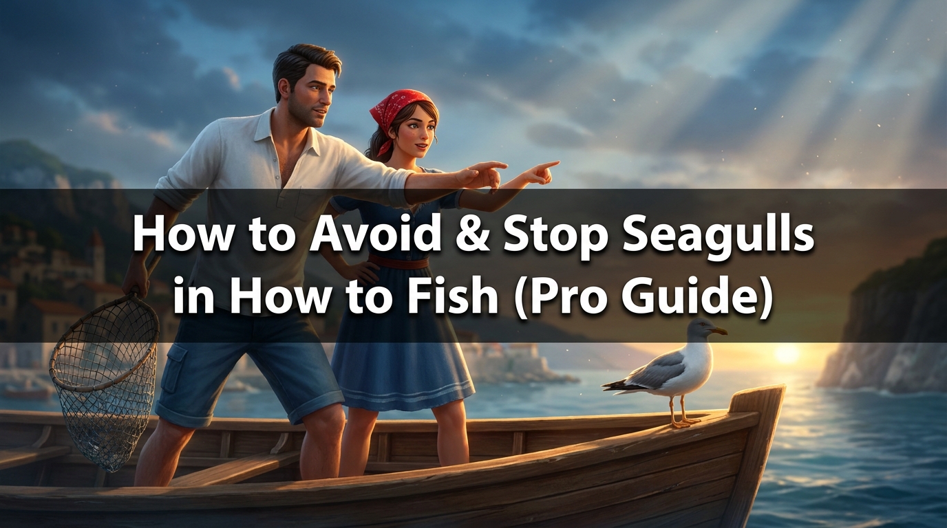 如何在《How to Fish》中避免與阻止海鷗:終極防禦指南