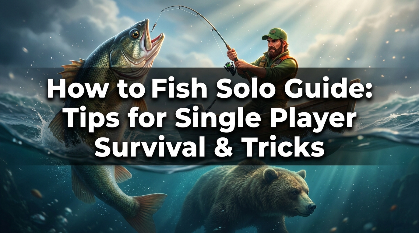 How to Fish 單人攻略:生存技巧與進階秘訣