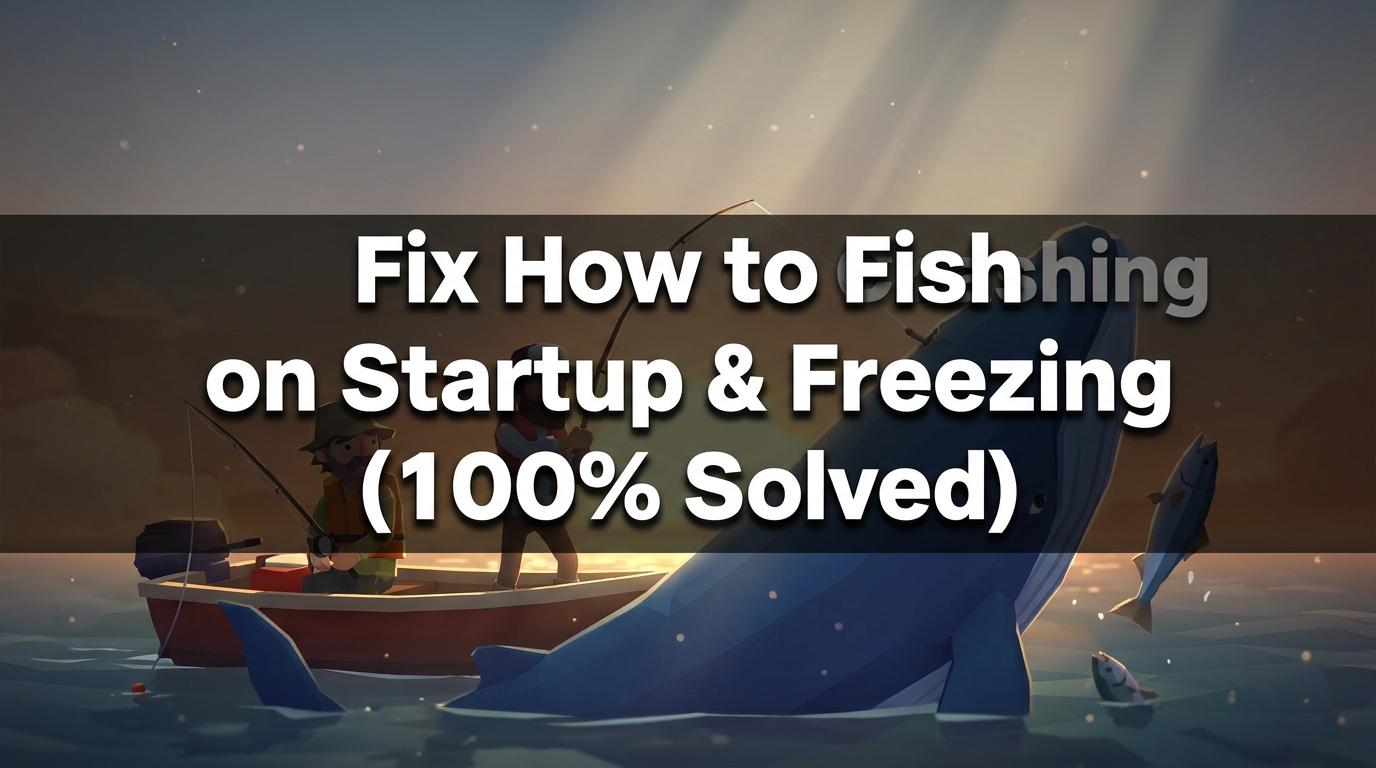 解決《How to Fish》啟動閃退與當機問題:終極疑難排解指南