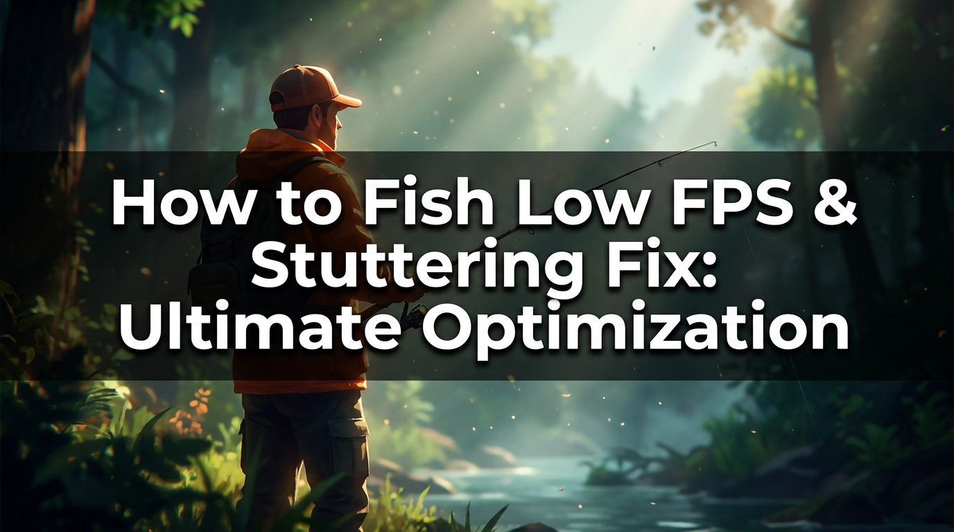 Как исправить низкий FPS и заикания в How to Fish: Полный гайд по оптимизации