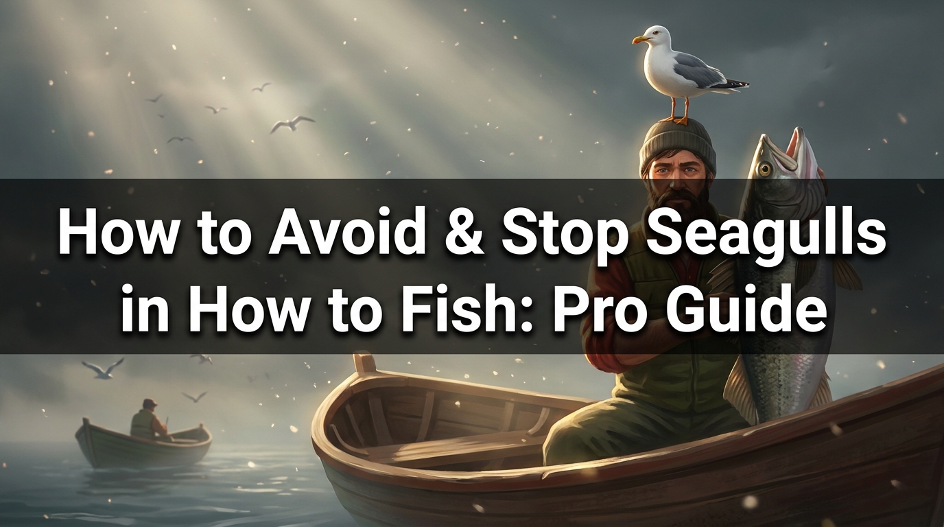 「How to Fish」海鷗防盜終極攻略:如何避免與阻止牠們偷走你的漁獲