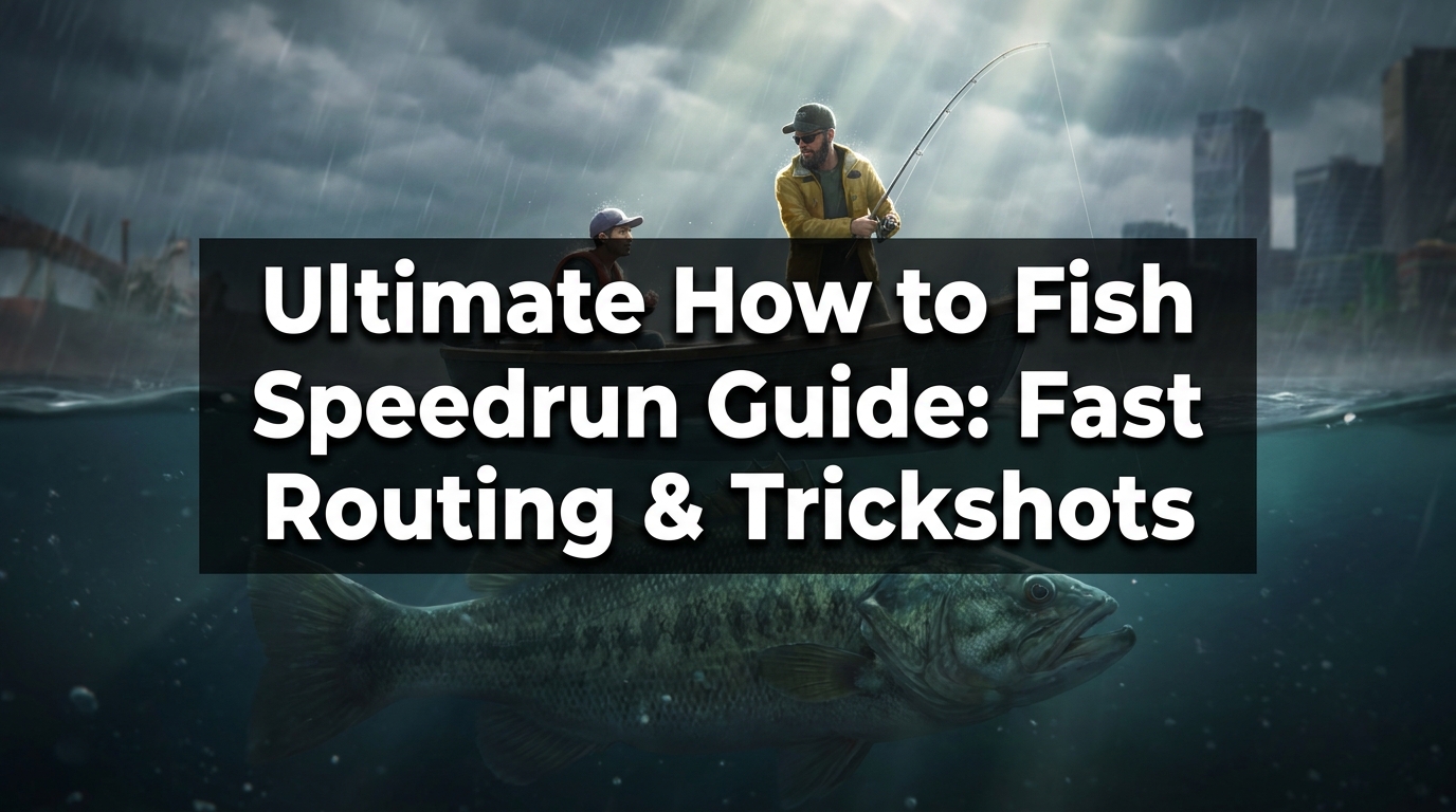 Ultimate How to Fish Speedrun Guide: Fast Routing & Trickshots