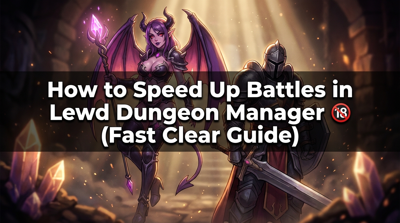 How to Speed Up Battles in Lewd Dungeon Manager : The Ultimate Fast Clear Guide