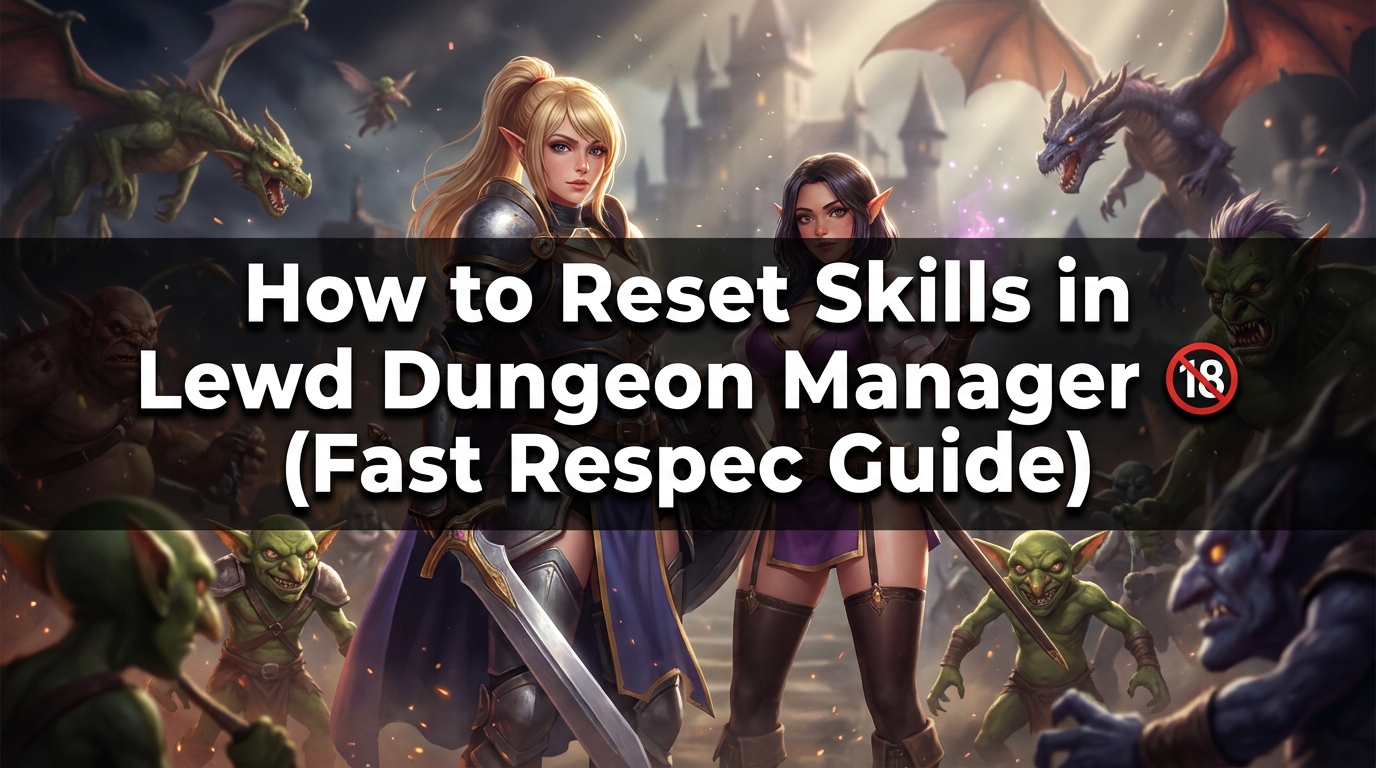 How to Reset Skills in Lewd Dungeon Manager : The Ultimate Respec Guide