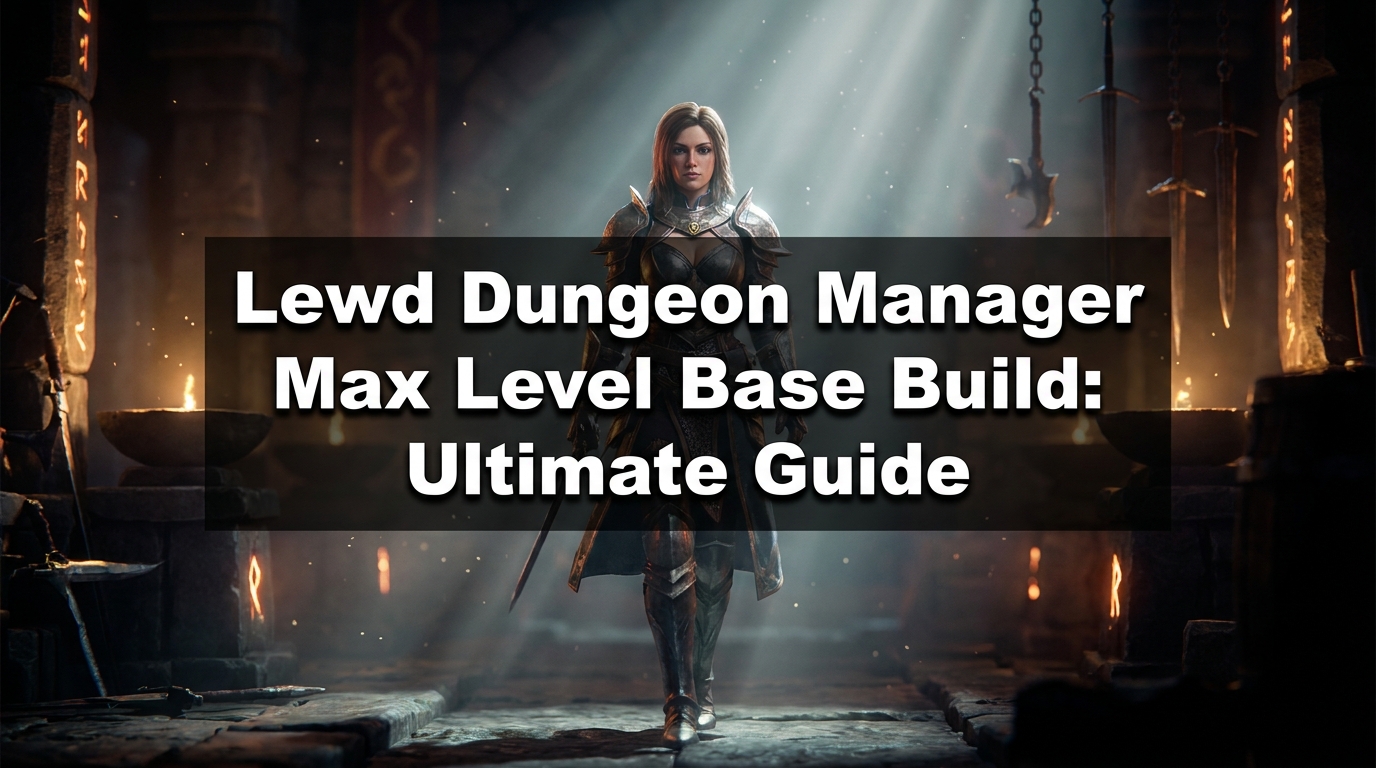 Lewd Dungeon Manager Max Level Base Build: The Ultimate Strategy Guide