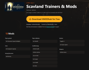 How to Install Scavland Mods and Trainers on PC