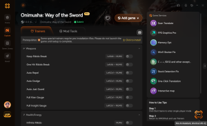 Трейнер XMODHUB для Onimusha Way of the Sword