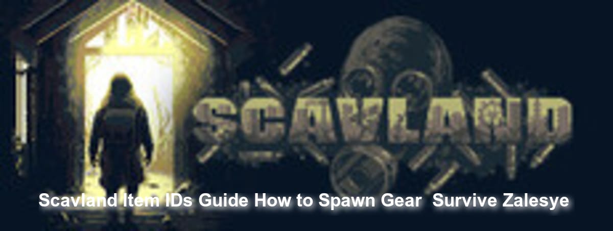 Scavland Item IDs Guide: How to Spawn Gear & Survive Zalesye