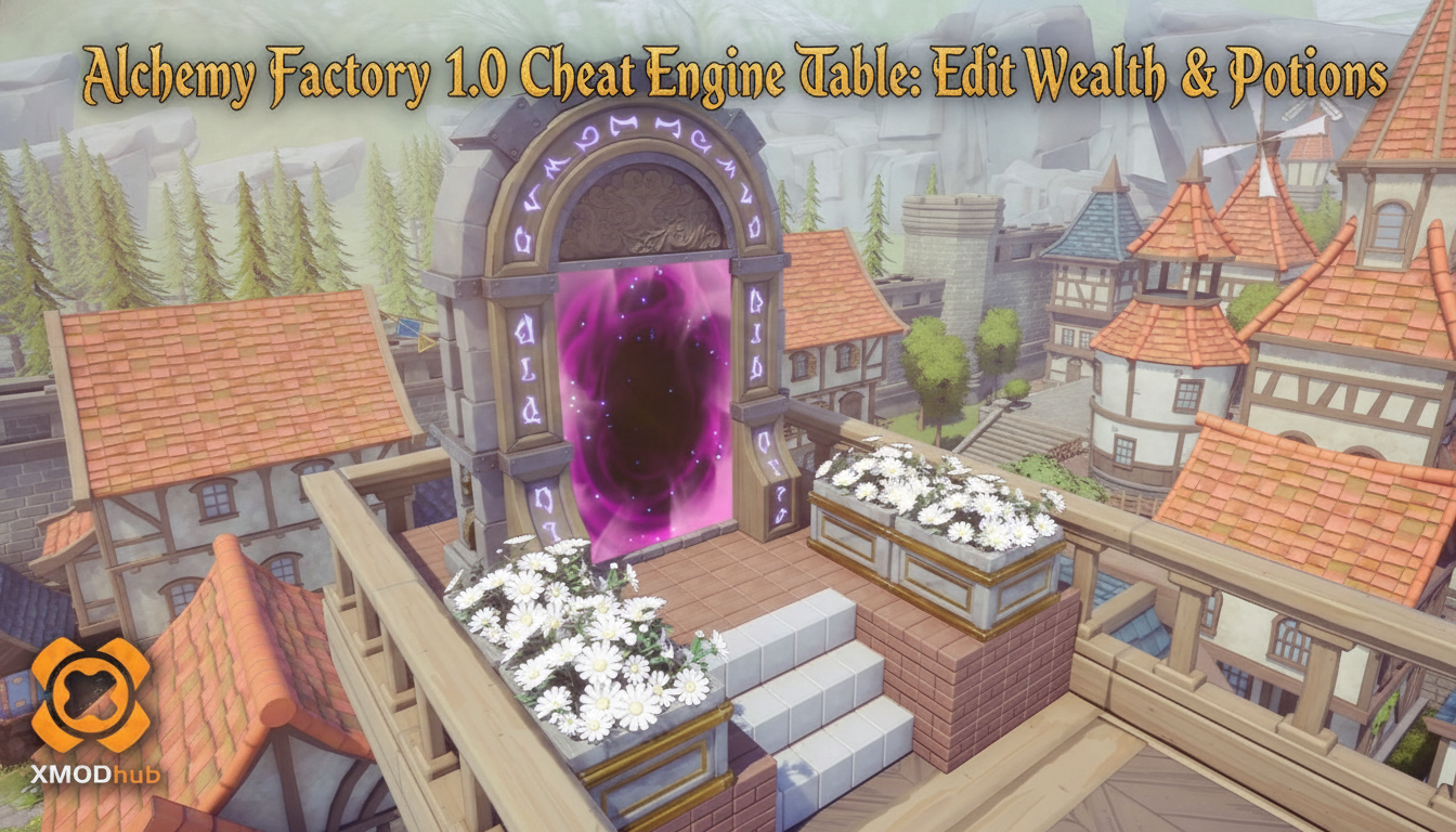 Alchemy Factory 1.0 Cheat Engine Table: Edit Wealth & Potions