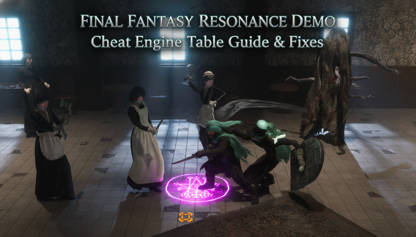 FINAL FANTASY RESONANCE DEMO Cheat Engine Table Guide & Fixes