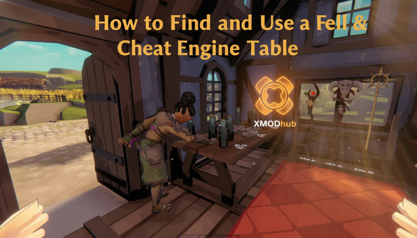 How to Find and Use a Fell & Sell Cheat Engine Table