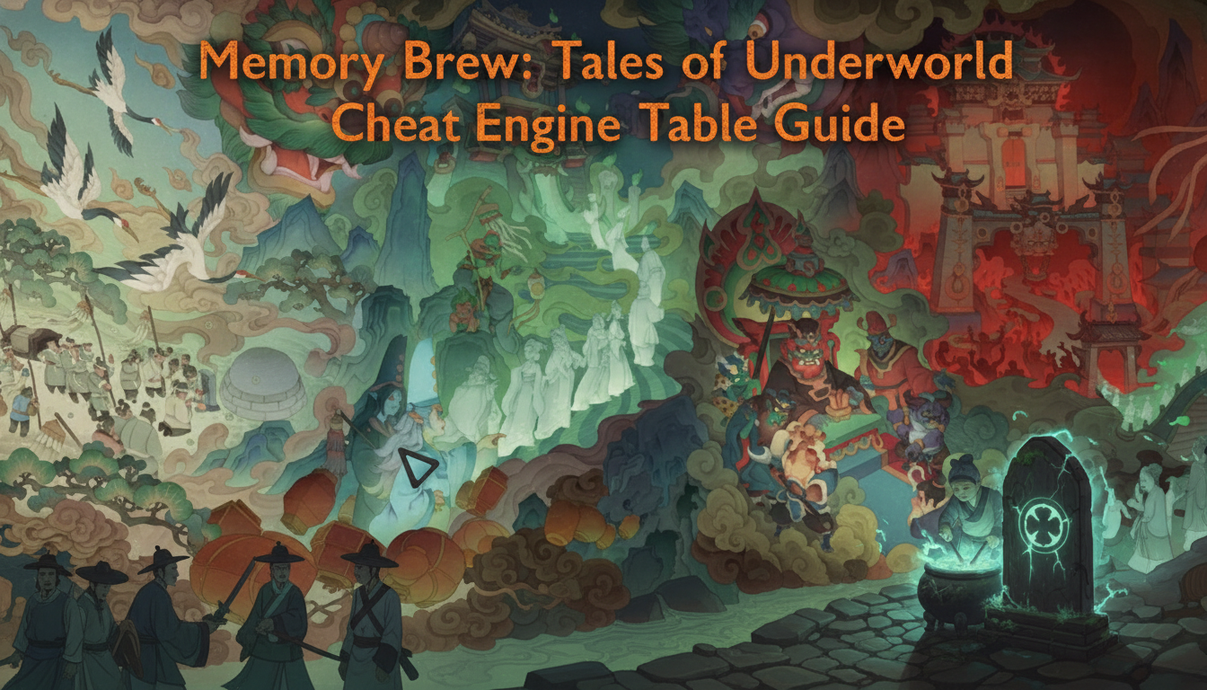 Memory Brew: Tales of Underworld Cheat Engine Table Guide