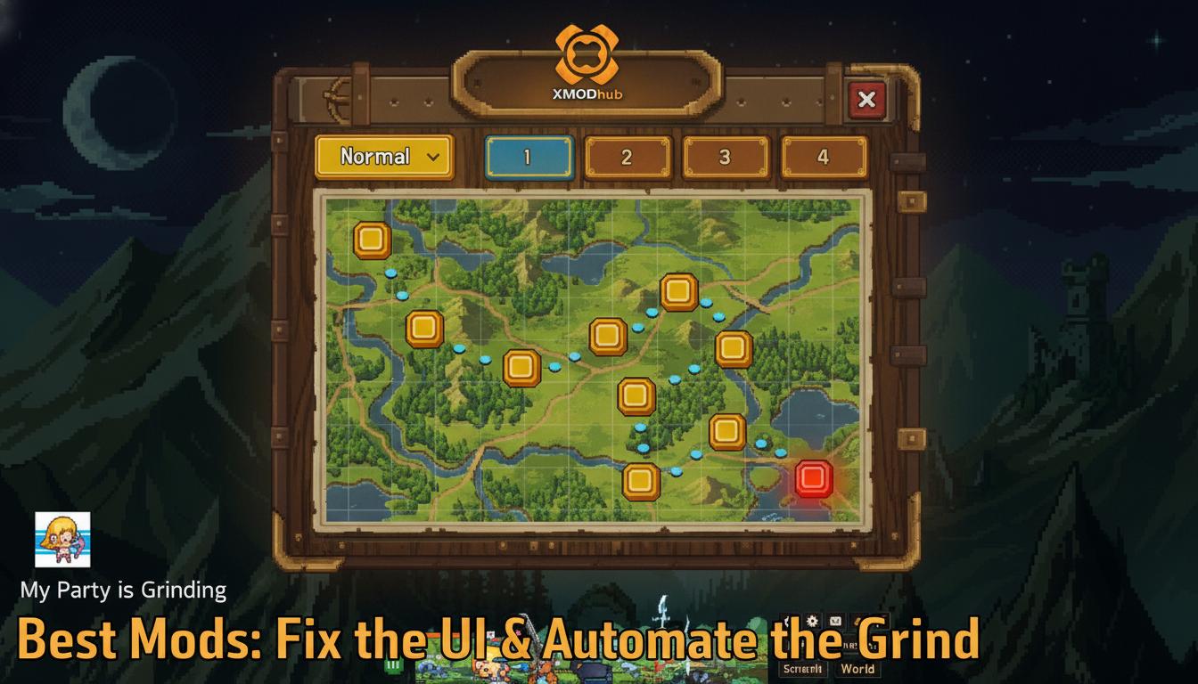 My Party Is Grinding Best Mods: Fix the UI & Automate the Grind
