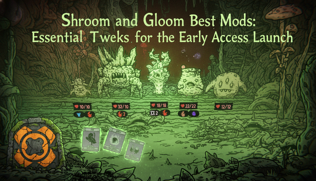 Shroom and Gloom Best Mods: Essential Tweaks for the Early Access Launch