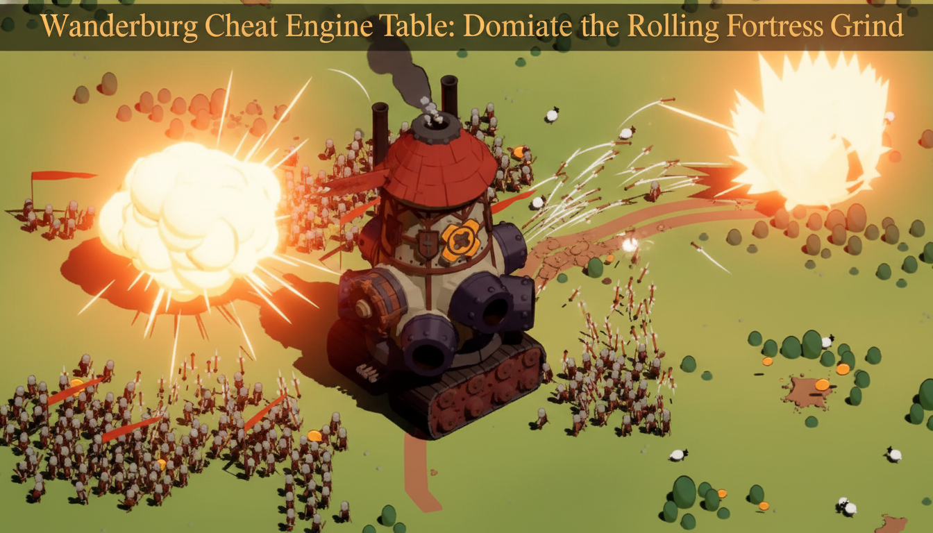 Wanderburg Cheat Engine Table: Dominate the Rolling Fortress Grind
