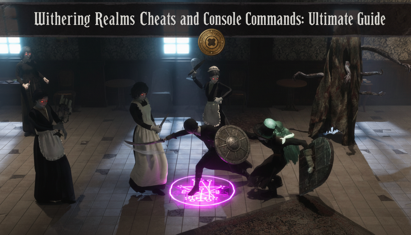 Withering Realms Cheats and Console Commands: Ultimate Guide